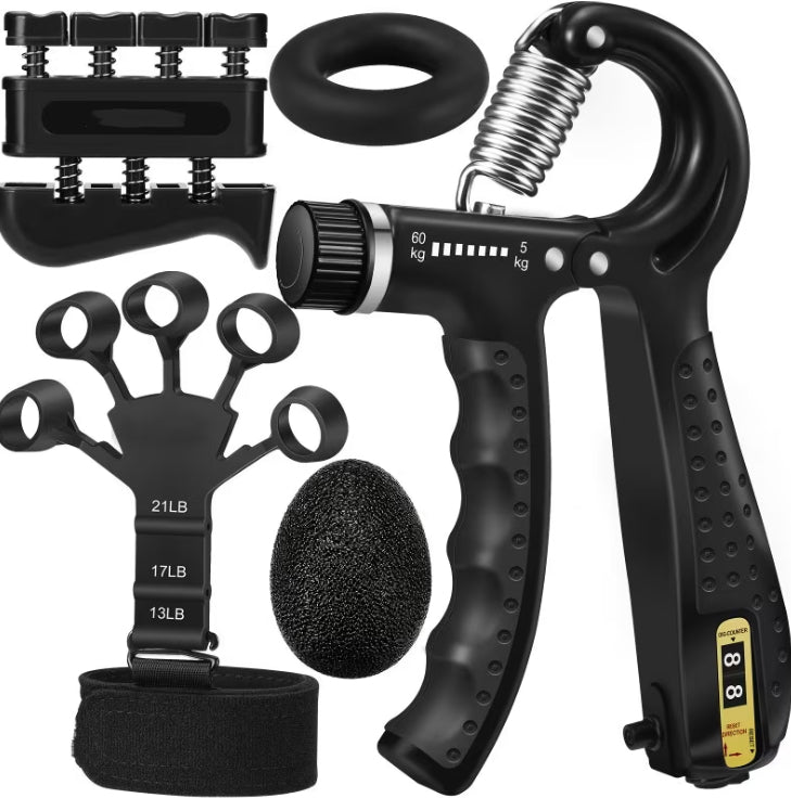 AMPS GYM™️5-Piece Grip Strength Trainer Set