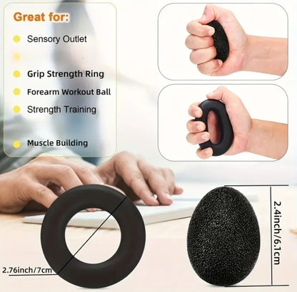 AMPS GYM™️5-Piece Grip Strength Trainer Set