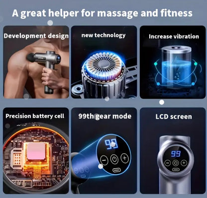 AMPS GYM(Lenovo)HyperPulse™ Massage Gun